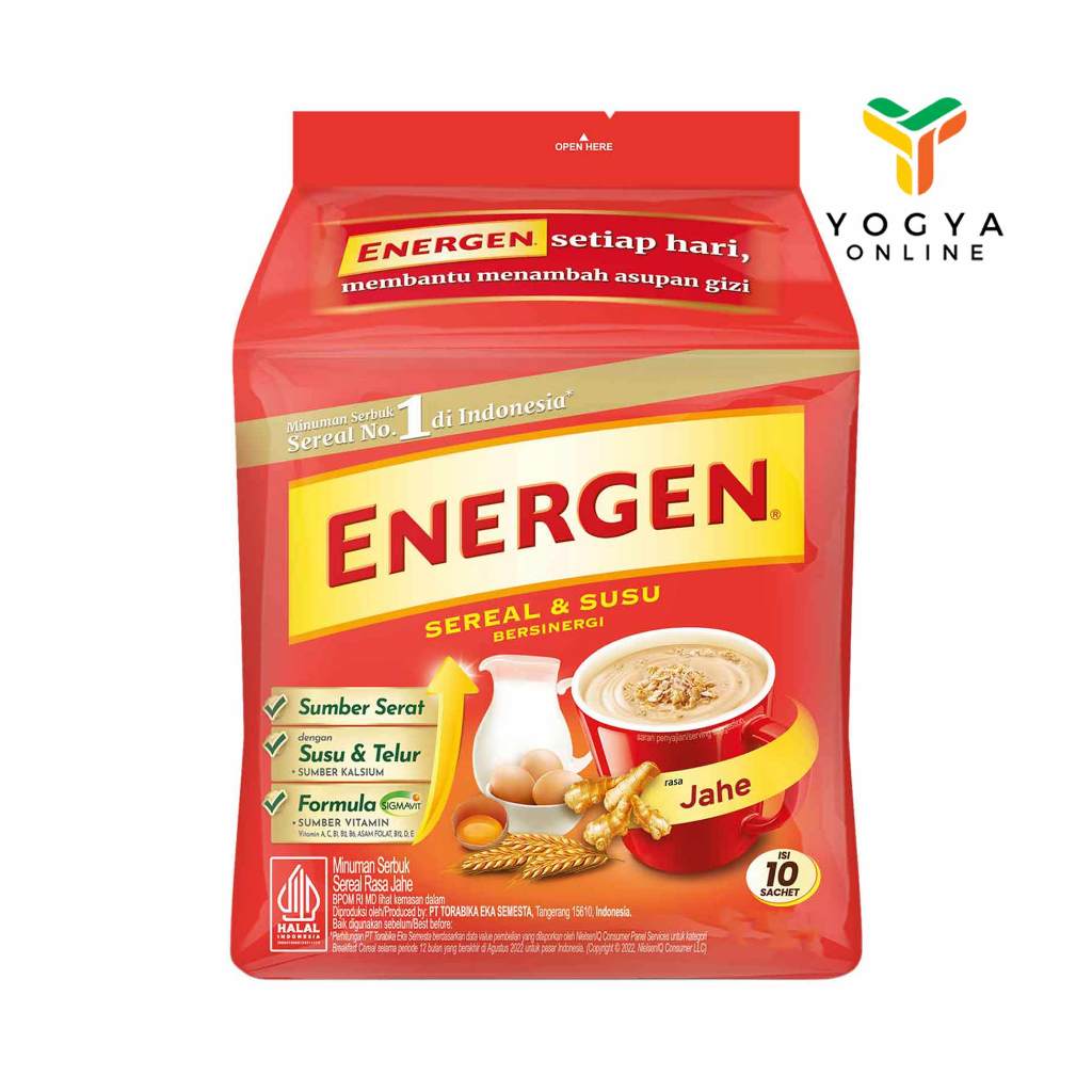 

Energen Jahe Bag 10X32G