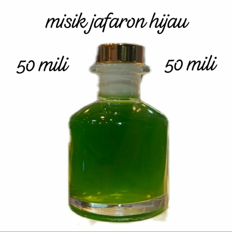 MINYAK JAFARON HIJAU/JAPARON HIJAU ASLI MURNI 50 MILI GRADE AAA