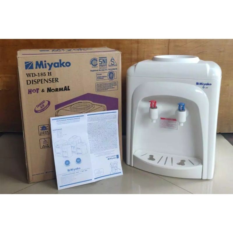 Miyako WD-185 H Water Dispenser Hot & Normal WD 185 H / WD185 H / WD185H / WD 185H / WD-185H BATAM