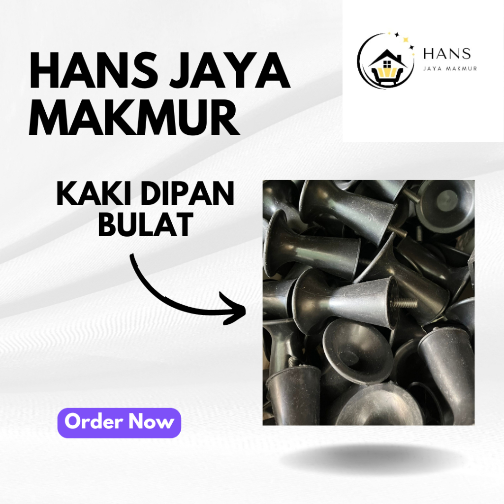 KAKI DIPAN BULAT 9CM