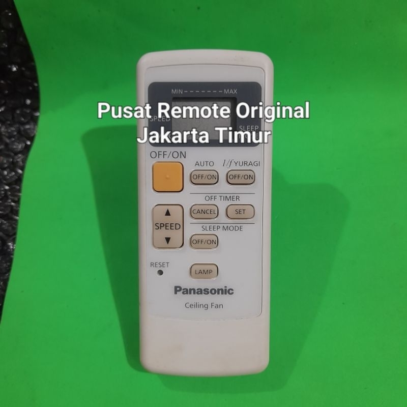 REMOTE REMOT KIPAS PANASONIK CEILING FAN ORIGINAL ASLI