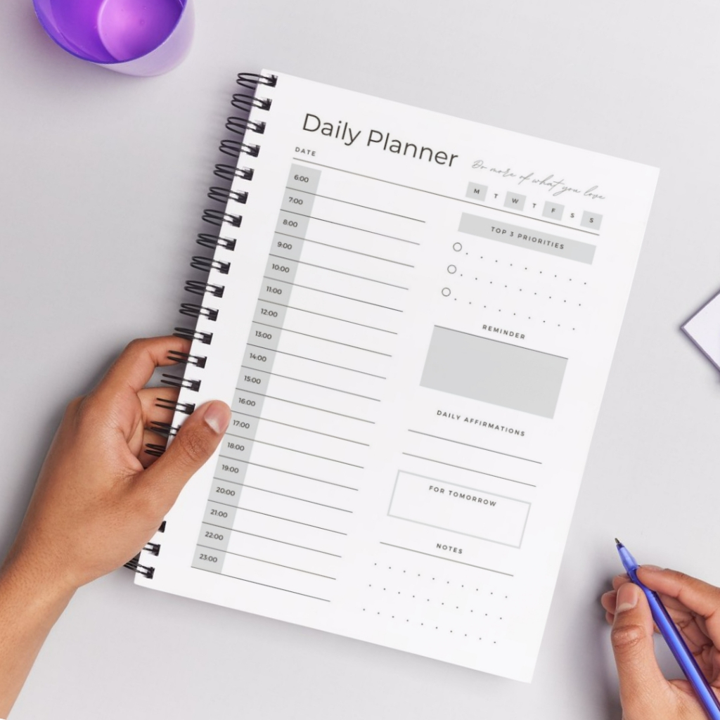 

[ TOOKE ] Planner Harian / Agenda / Notebook / Journal / Weekly / Daily / table to-do-list Kraft Cover Spiral