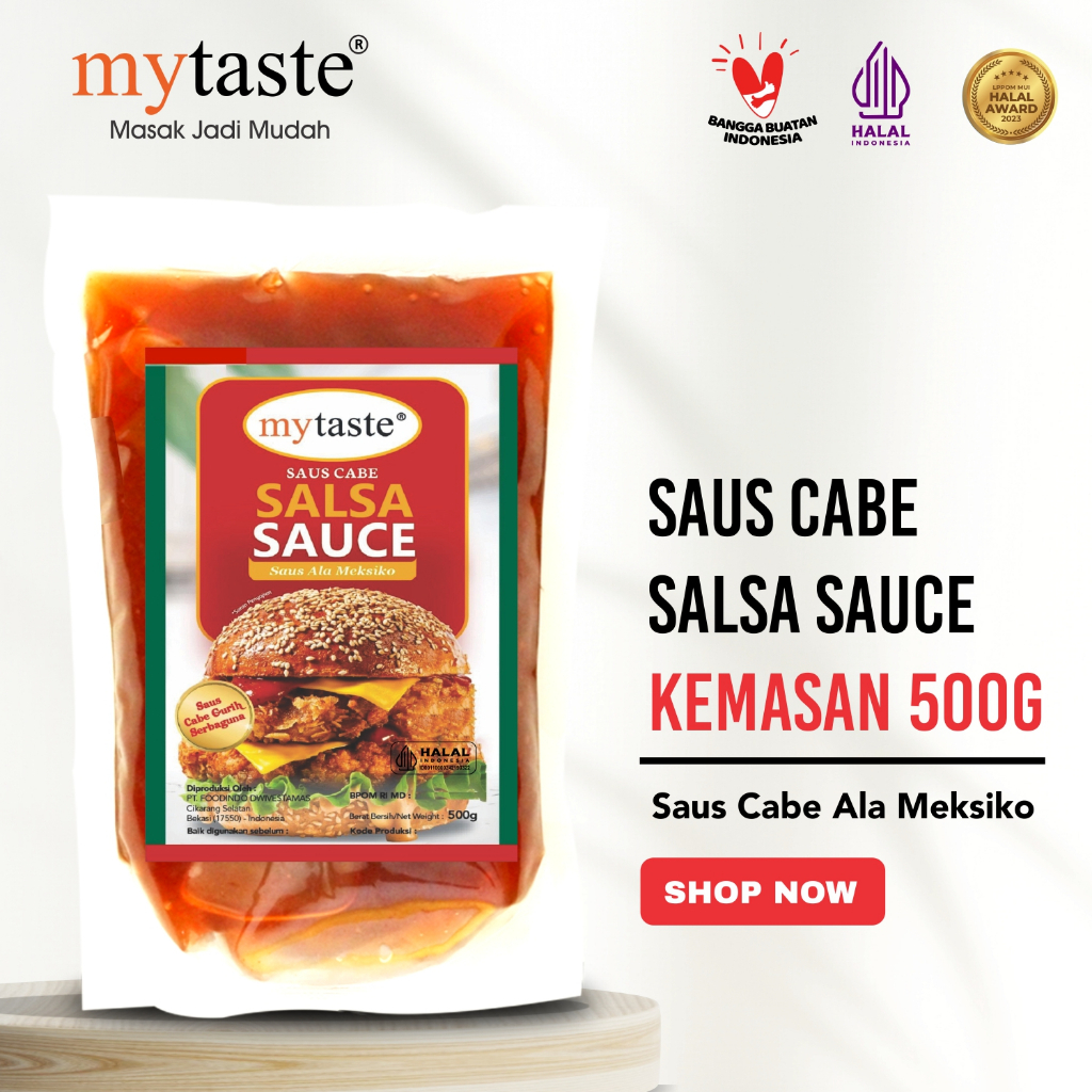 

My Taste Salsa Sauce Cabe Mexico 500gr