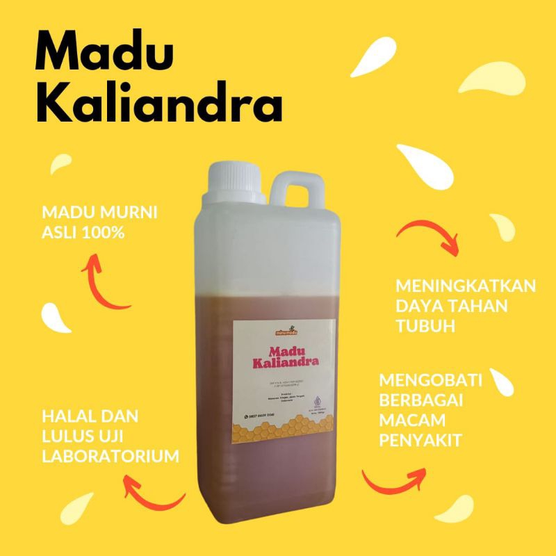 

MINUMADU - MADU KALIANDRA MURNI MADU ASLI 100% MADU PROMIL