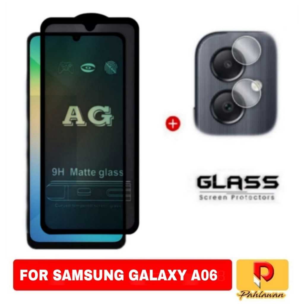 Tempered Glass AG Matte 9H Anti Fingerprint Samsung Galaxy A06