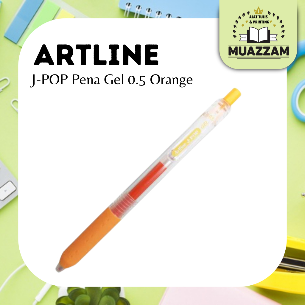 

Artline Pena J-Pop Gel 0.5 Orange EGB-S260