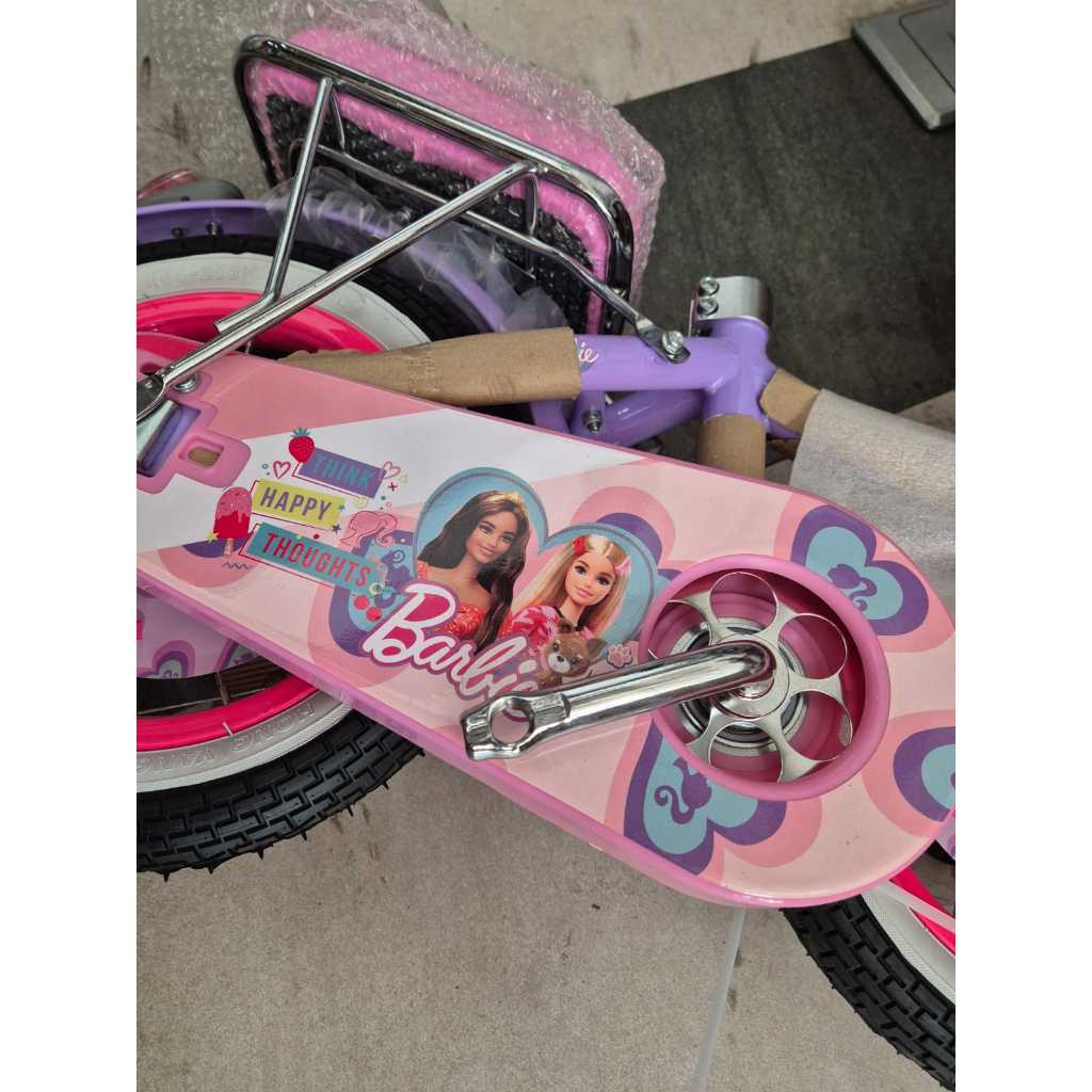 united kids barbie 12 16 18 inch sepeda mini ctb anak perempuan 3 - 7 tahun