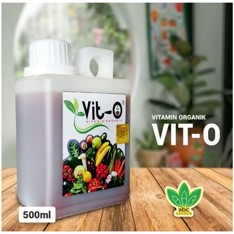 VIT O Tanaman Kemasan 500ml Vitamin Nutrisi Tanaman Pupuk Organik 100% Original