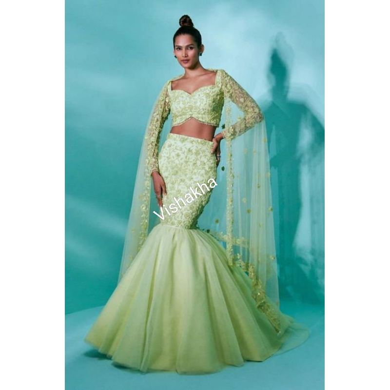 lehenga India/mermaid dress/baju india