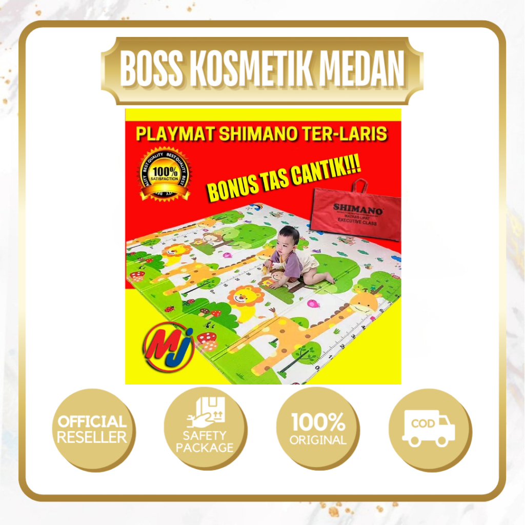 Tikar Lipat/Matras Lipat SHIMANO - Playmat Baby - Matras Bayi - Karpet Bayi - Playmat Foam Lipat
