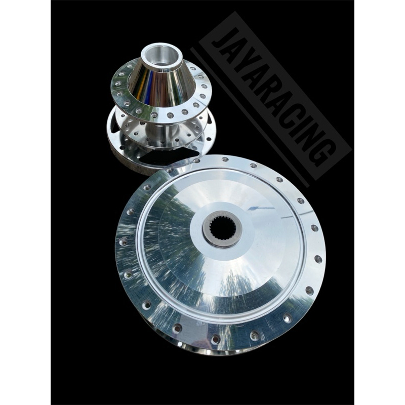 TROMOL SCARLET  AEROX 155 CHROME pemasangan presisi