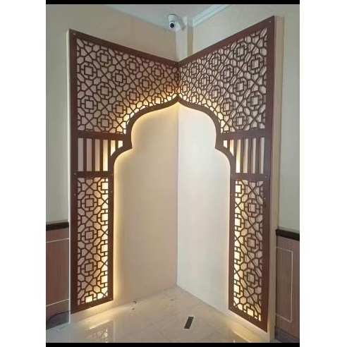 Ukiran Musholla / Ukiran Dinding Rumah