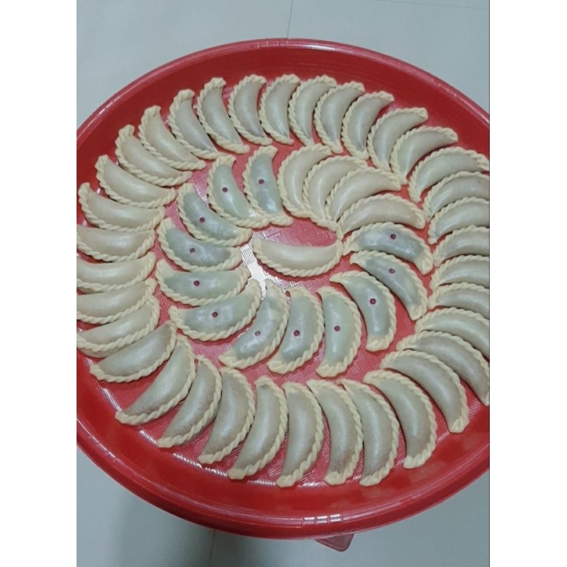 

Kue Pastel isi kacang tanah/TuoSuePia isi kacang tanah Vege