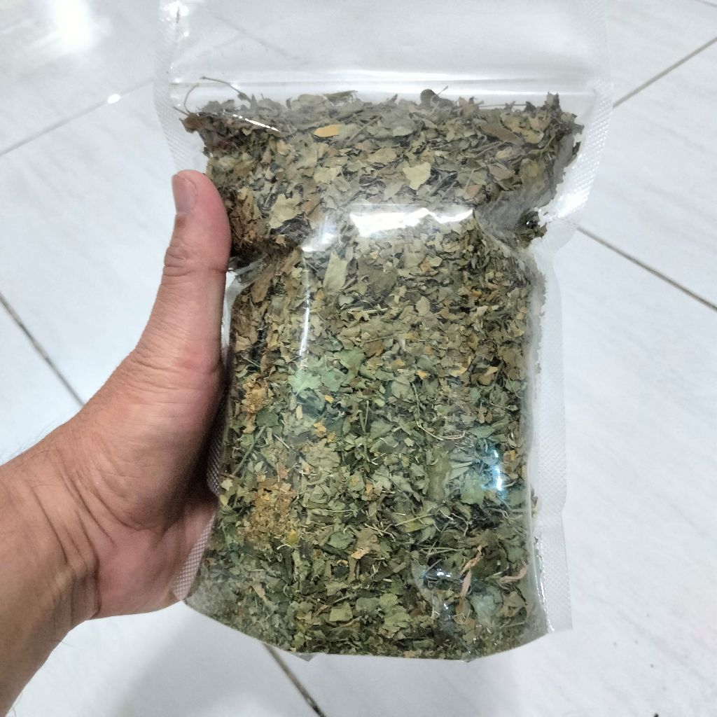 

100gr Daun Kelor Kering Moringa Oliefera Kualitas premium