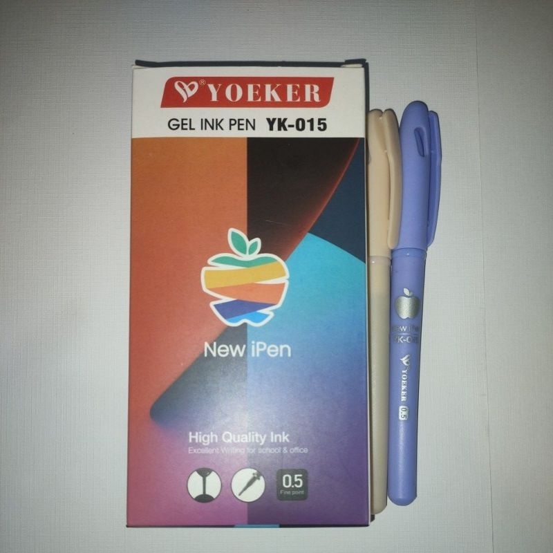 

pen cair gel iPen 0,5 mm tinta hitam isi 12 pcs