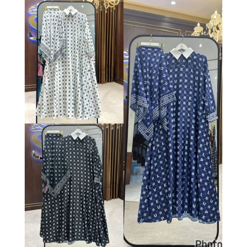 Set Hijab Level Up Ori Shellasaukia