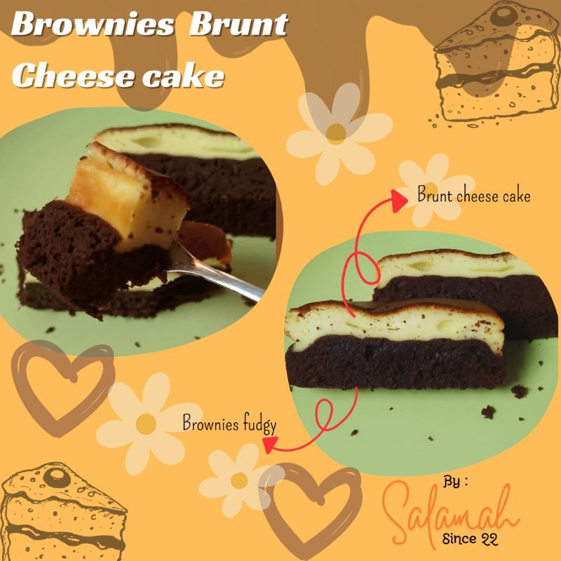 

Brownies Burnt cheese cake