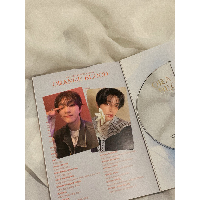 pc enhypen orange blood ver