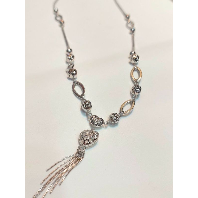 Kalung Emas Putih Panjang 13.43 Gram 750 17k (KH83)