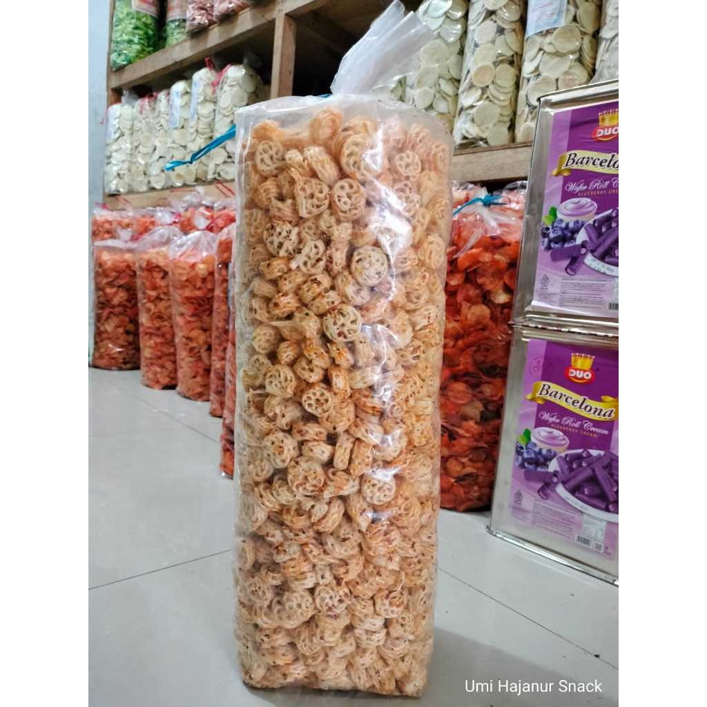 

500GRAM KERUPUK SEBLAK MIE pedes jaletot//CEMILAN//HARGA GROSIR//MAKANAN RINGAN//JAJANAN//KUE KERING//CURAH//SEMBAKO