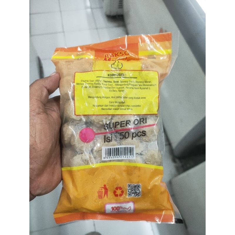 

Bakso sapi mak'e super lezat