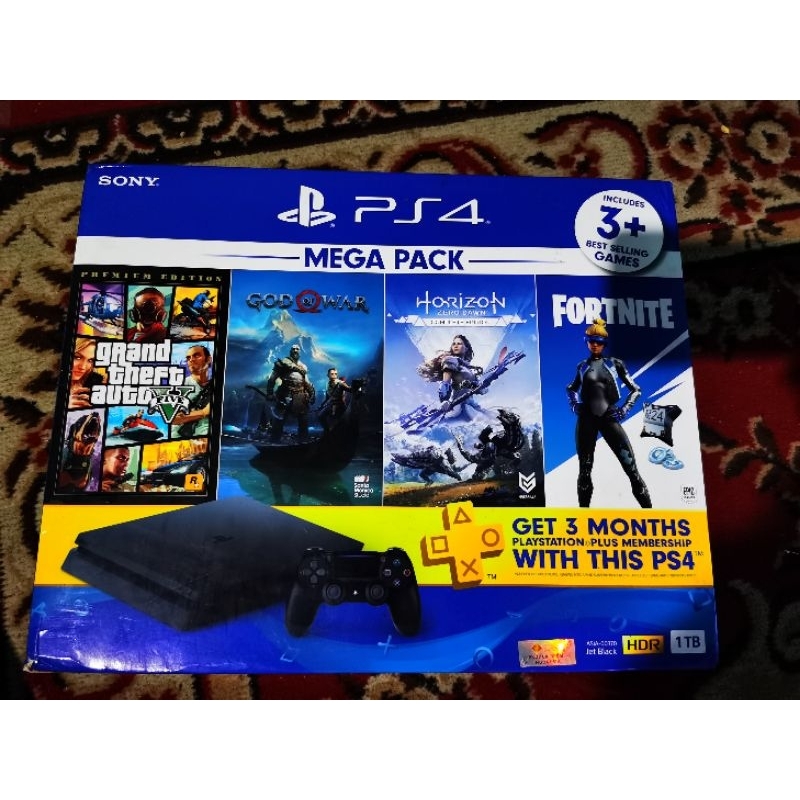 Ps4 slim 1tb megapack
