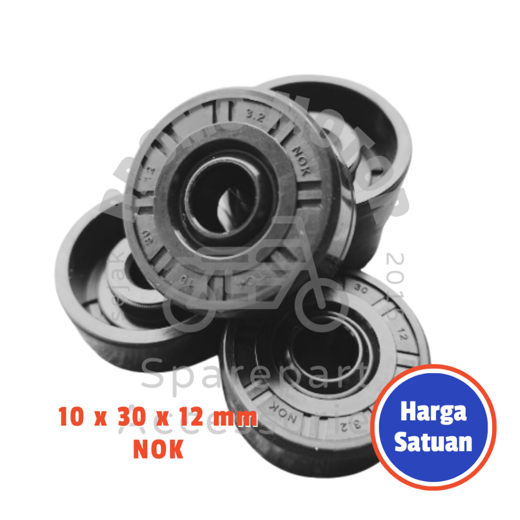 Oil Seal Shock Breaker Belakang Honda GL Pro GL Max Tiger Verza Megapro Primus Lama 10 30 12 mm (Sil