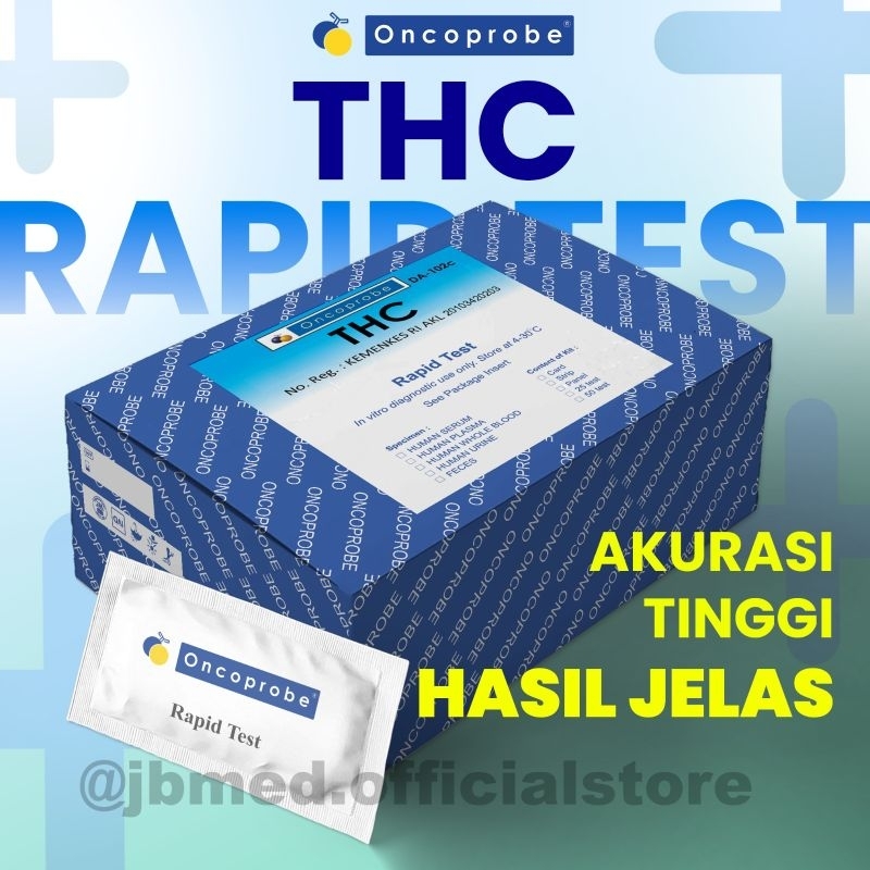 Alat Tes Narkoba Rapid THC Test Strip Oncoprobe - Praktis dan Akurat