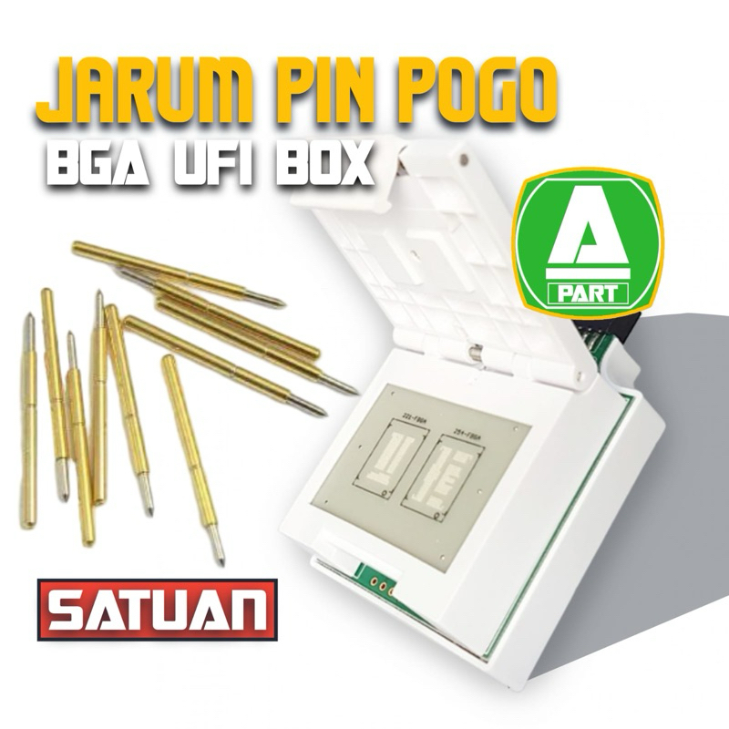 PIN POGO JARUM BGA UFI BOX LAPIS EMAS ORI HARGA SATUAN