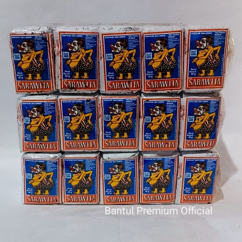 

Teh Sarawita Biru 1 Pack (10 pcs x 40 gr) /Teh Tubruk Wangi Angkringan