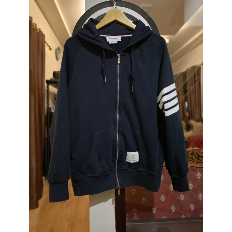 Hoodie Zipper Thom Browne