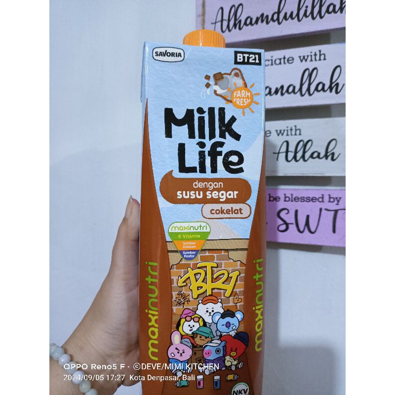 

Susu MilkLife Coklat 1L