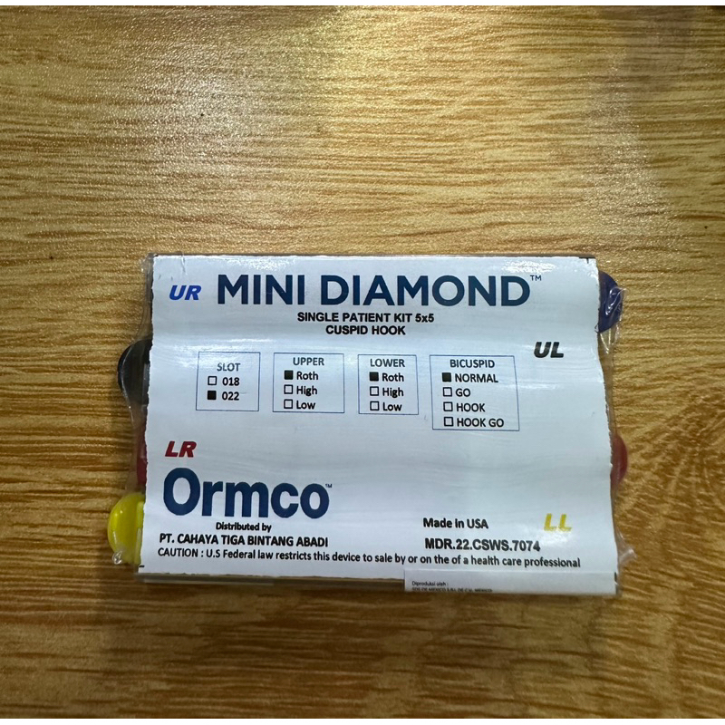 Ormco Bracket Mini Diamond