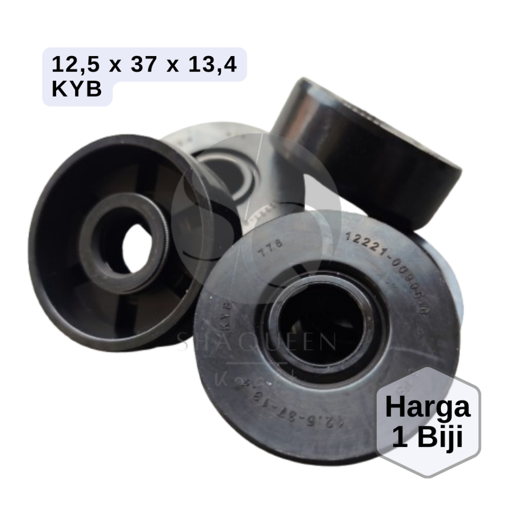 Oil Seal Shock Belakang Yamaha Vixion R15 FZ150i Jupiter MX Scorpio Satria FU 12,5 37 13,4 mm (Sil O