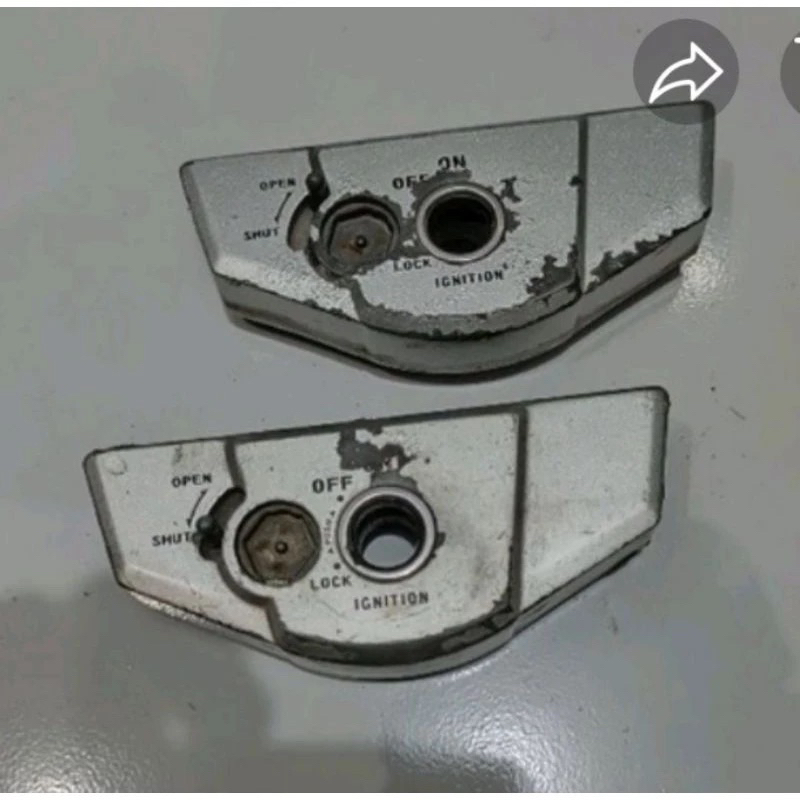 Cover tutup kunci kontak T Megapro new old ,tiger,verza cb verza ori copotan