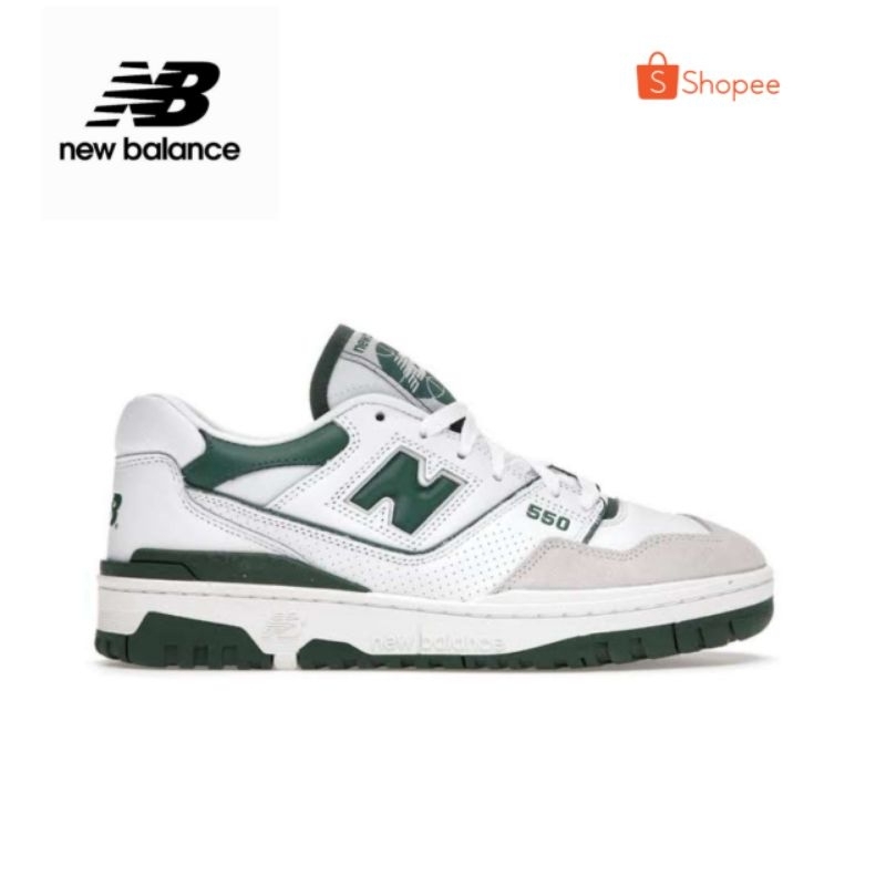 NB 550 WHITE GREEN