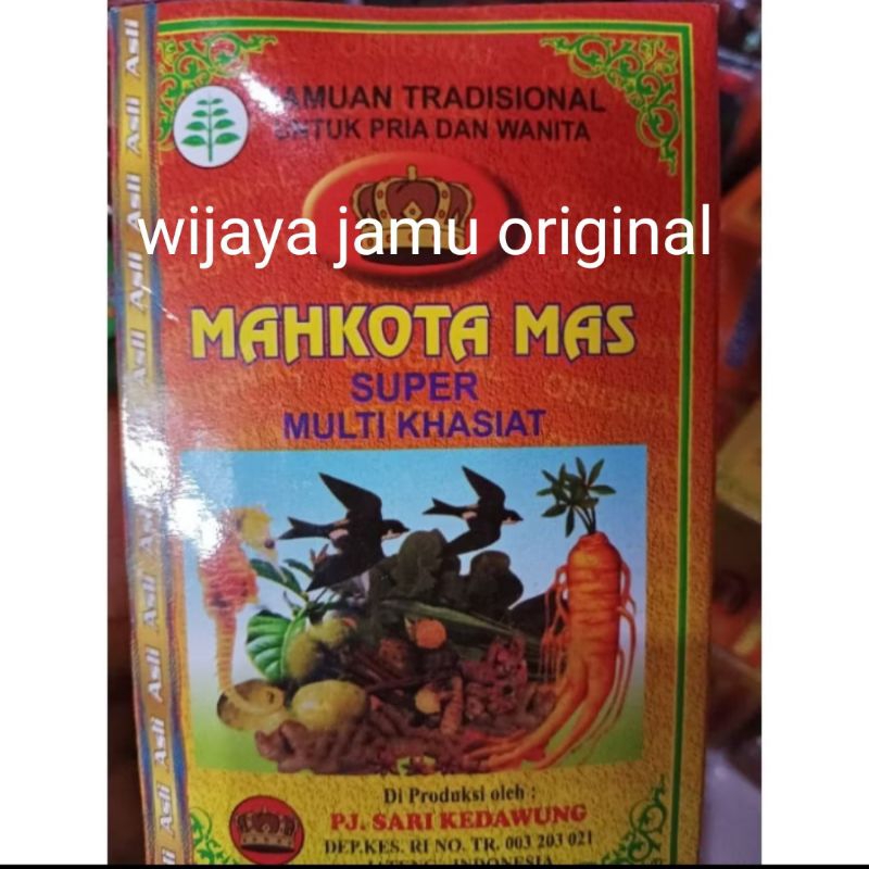 

MAHKOTA MAS MULTIGUNA ORIGINAL ISI 30 SHACET