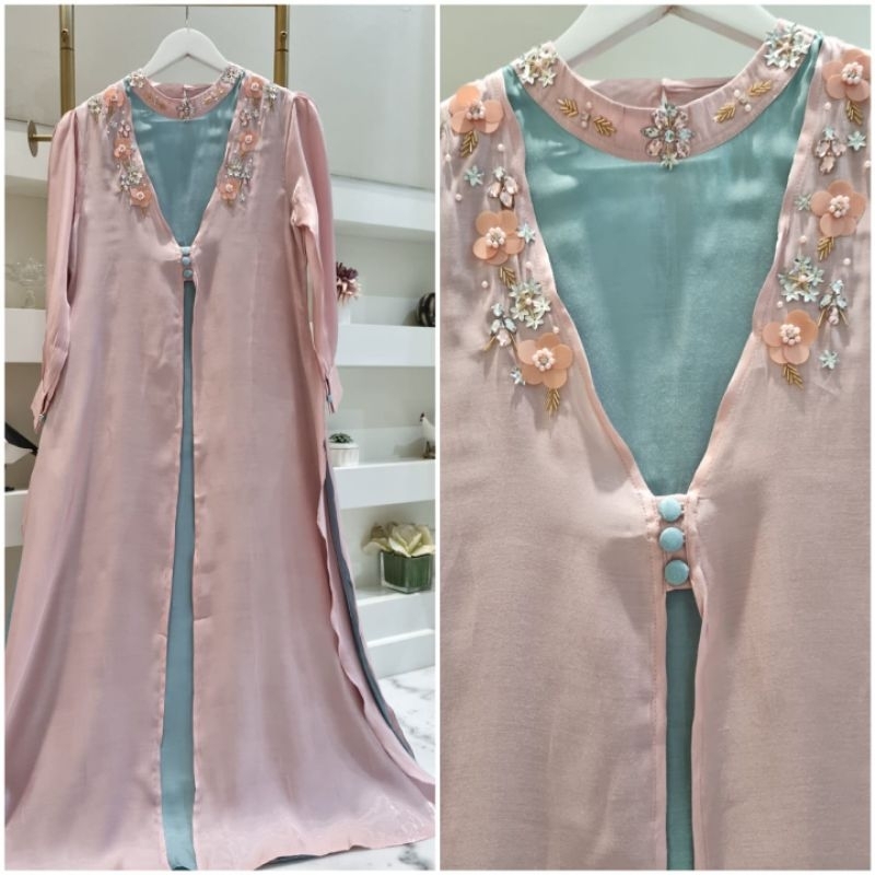 buju gamis wanita model terbaru baju muslim wanita baju gamis edne by kayla