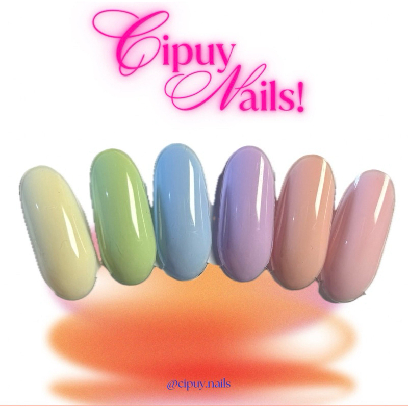 custom warna press on nails polos / kuku palsu / nail art / fake nails / simple polish  @cipuy.nails