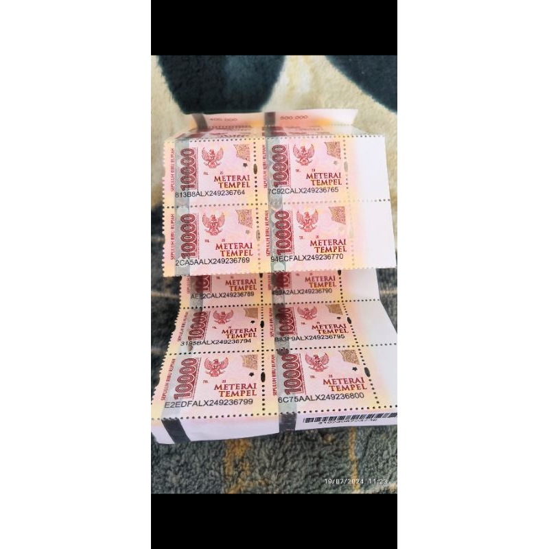 

Materai 10000