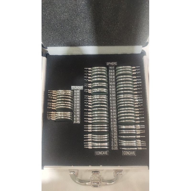 Trial lens -16 C-5 concave/convex/concave dan convex