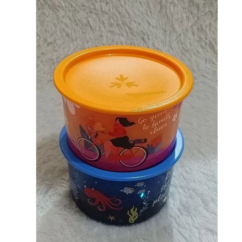 Toples snack / susu bubuk lifestyle canister tupperware 940 ml eceran 1 pcs