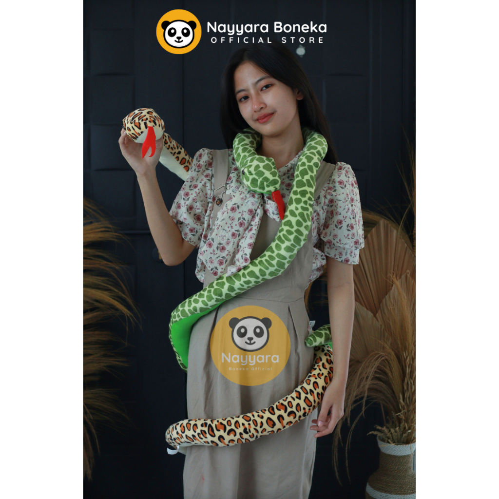 Boneka Ular Panjang 2 Meter SNI