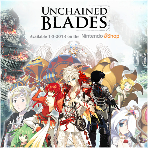 GAME NINTENDO 3DS CFW UNCHAINED BLADES