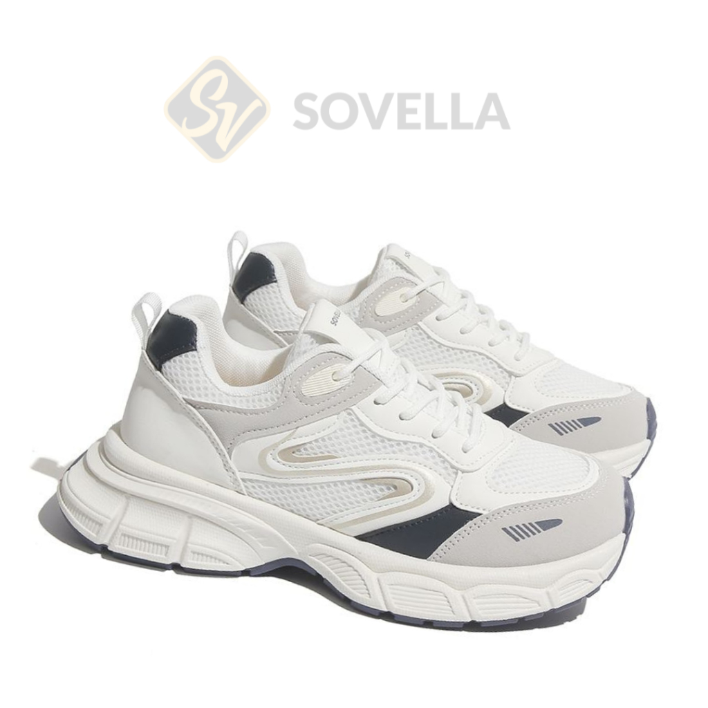 SOVELLA Greyson Sepatu Sneakers Olahraga Wanita Putih