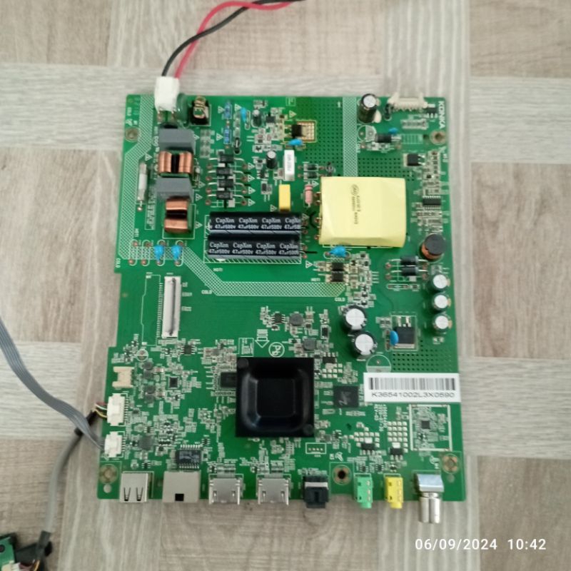MB MOBO MAINBOARD MODULE MESIN TV LG SOKET (KECIL)43LN5600PTA LG43