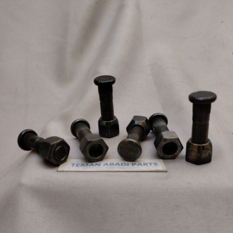 BAUT RODA+MUR SUZUKI FUTURA PENDEK HIJAU