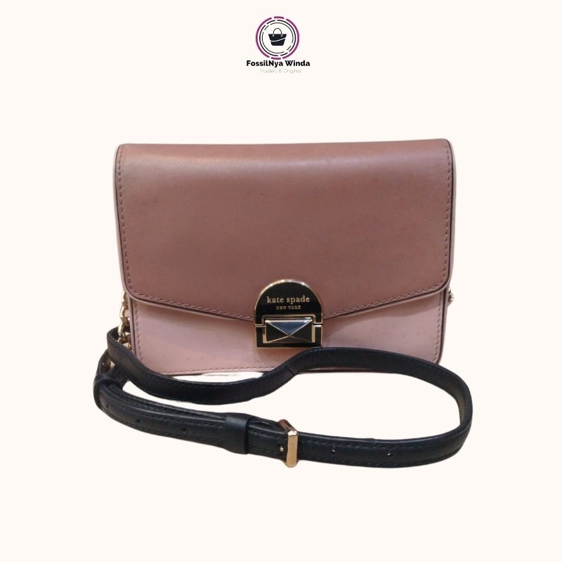 Tas Sling Bag Kate Spade Nere Flap Ori