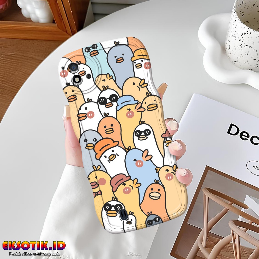 Case Realme C11 2021 Gelombang - Casing Realme C11 2021 - Silikon  Realme C11 2021 - Softcase Realme