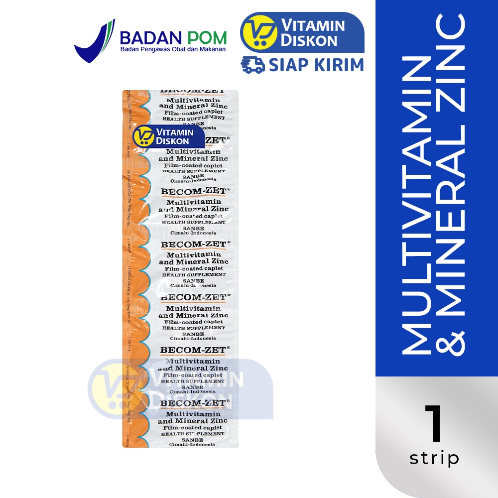 BECOM ZET 1 STRIP 10 KAPLET